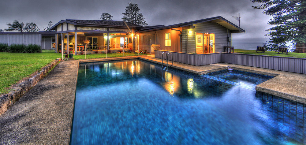 Shearwater Scenic Villas Burnt Pine Exterior foto